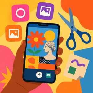 Introducción al collage digital con móvil: 3 apps y un ejercicio fácil