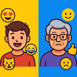Por qué usamos emojis distintos según edad: claves culturales rápidas