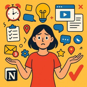 “Se me llena de cosas”: cómo mantener Notion ligero y útil