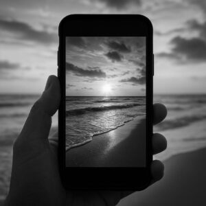 Fotografía en blanco y negro con móvil: cuándo funciona y cómo editarla simple