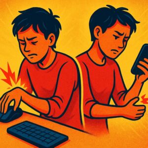 Dolor de muñeca por ratón y móvil: ajustes de postura que notas en una semana