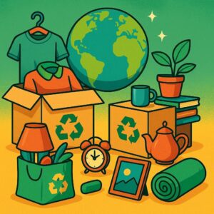 Cómo hacer una mudanza sostenible: cajas, ropa y trastos sin tirar de más